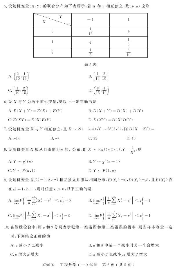 㽭ʡ20164Կ07961ѧһ1